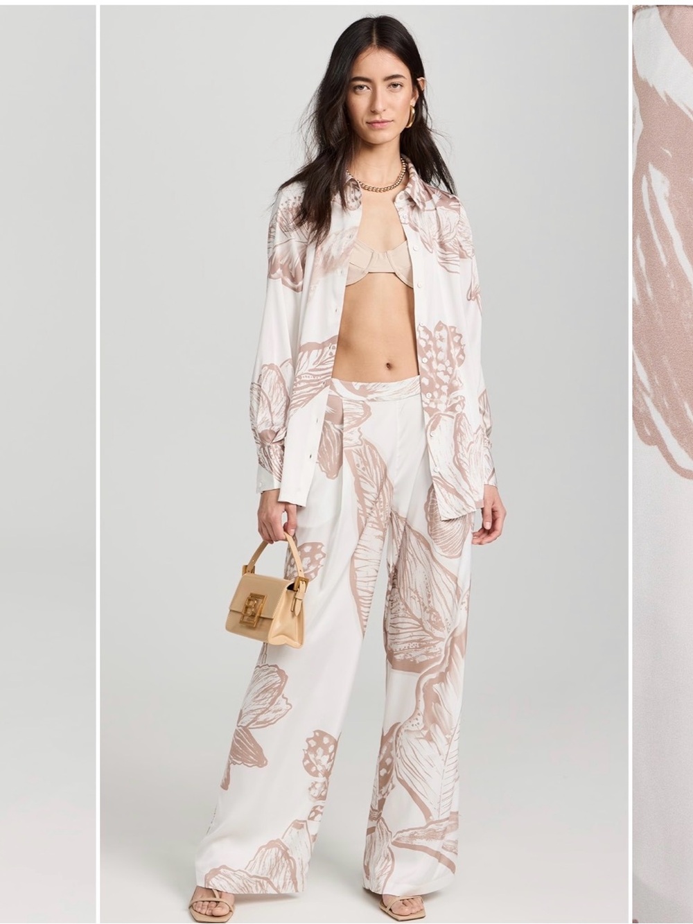 ROCOCCO SAND white/brown Pants 🤎 - Picture 3 of 5
